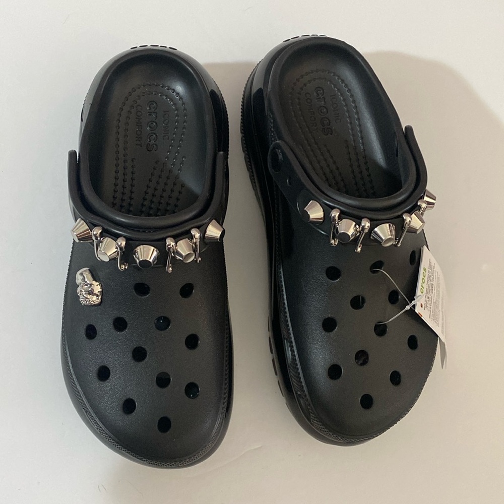 NWT Crocs Mega Crush Rebel Rebel Clog